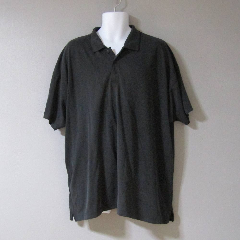 NEW Bruno Designed In Italy Sueded Polo Shirt